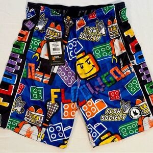 Flow Society Colorful Graphic Shorts